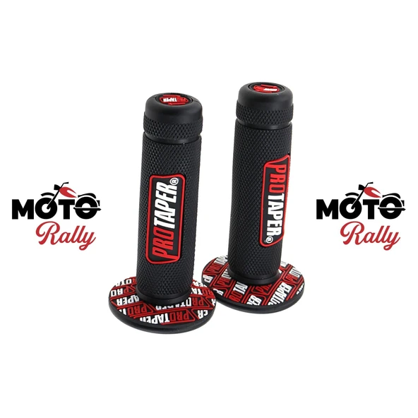 Benelli 125 S Protaper Yumuşak Slikon Siyah Kırmızı Elcik Takım KNTK039 ürün görseli 1