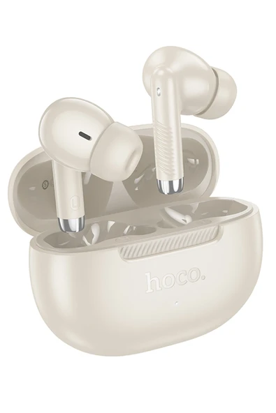 Hoco. EQ24 Estrella Aktif Gürültü Engelleyici Özellikli Bluetooth 5.4 Kablosuz TWS Airpods Kulaklık - Gold - Resim 6