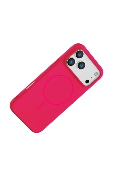 Apple iPhone 17 Pro Jully Magsafe Kapak - Pembe - Resim 3