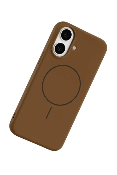 Apple iPhone 17 Jully Magsafe Kapak - Kahverengi - Resim 3
