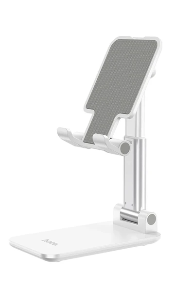 Hoco. PH29A Katlanabilir Masaüstü Holder - Beyaz - Resim 2