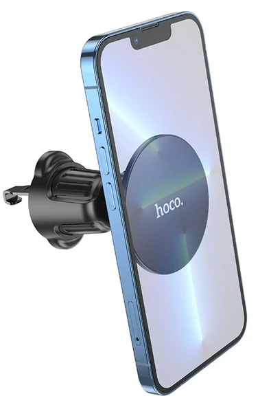Hoco. H12 Izgara Klipsli Manyetik Araç Tutucu - Siyah - Resim 9