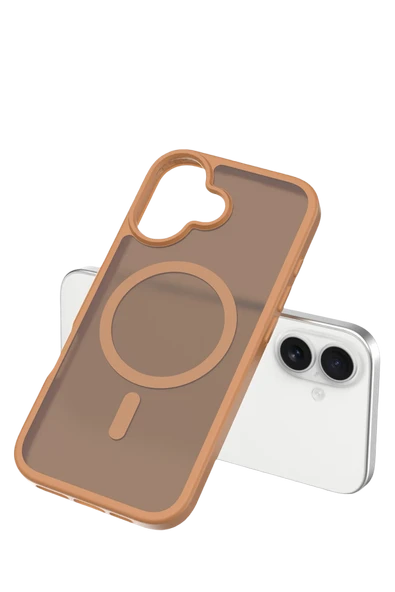 Apple iPhone 17 Jota Magsafe Kapak - Çöl Titanyum - Resim 2