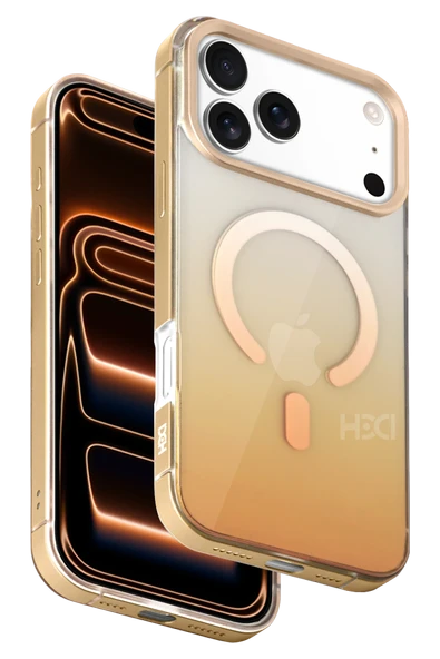 Apple iPhone 17 Pro HBC-395 Altai Magsafe Kapak - Çöl Titanyum ürün görseli 1