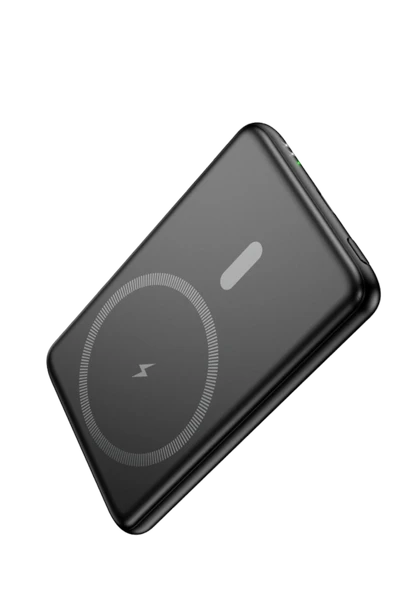 Hoco. J140A Tony 5.000 mAh PD 20W Ultra İnce Magsafe Powerbank - Beyaz - Resim 2