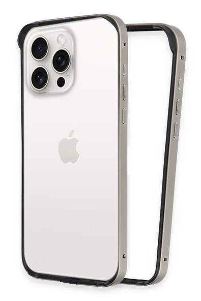 iPhone 14 Pro Land Bumper Koruma Kapak - Titan Gri ürün görseli 1