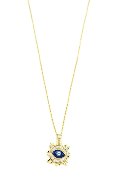 LitaeTrend Güneş Kolye - Altın ürün görseli 1