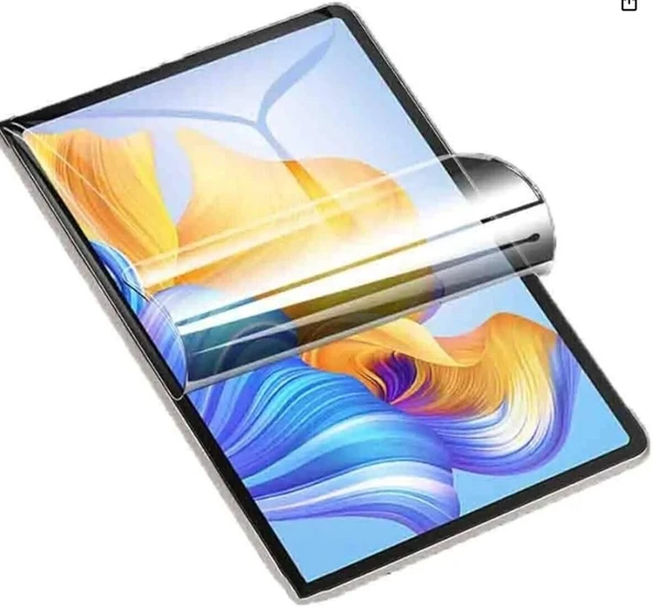 Huawei Honor Pad 10 Tablet Uyumlu Nano Cam Ekran Koruyucu - Şeffaf - Resim 3