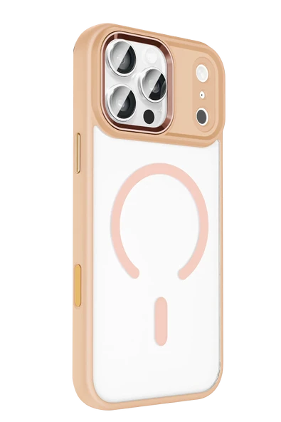 Apple iPhone 17 Pro Max Terea Magsafe Kapak - Pembe - Resim 3