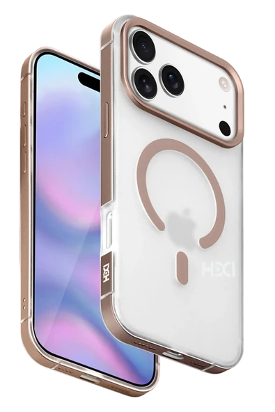 Apple iPhone 17 Pro Max HBC-394 Himalayas Magsafe Kapak  - Çöl Titanyum ürün görseli 1