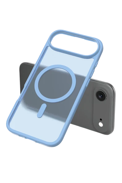 Apple iPhone 17 Air Jota Magsafe Kapak - Açık Mavi - Resim 2