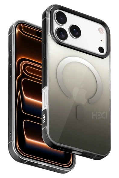 Apple iPhone 17 Pro HBC-395 Altai Magsafe Kapak - Siyah ürün görseli 1