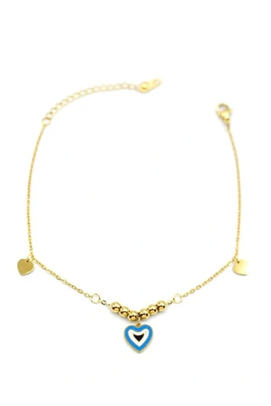 LitaeTrend Kalp Halhal - Altın - Resim 2