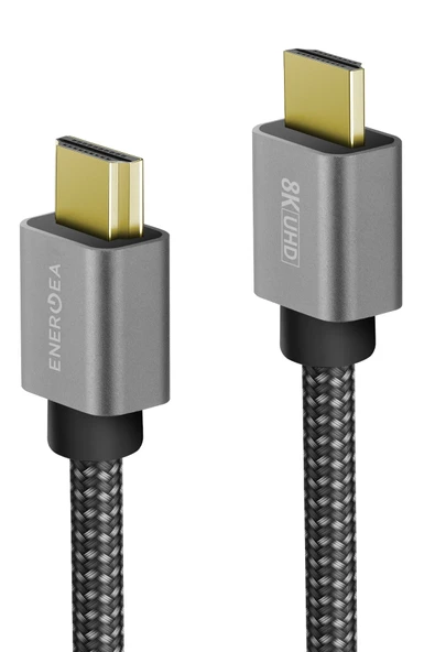 FibraTough 2M HDMI 2.1 8K 60 Hz HDMI to HDMI Kablo - Siyah - Resim 3