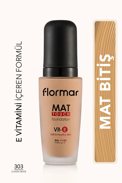 Flormar Mat Touch Fondöten No: 303 ürün görseli 1