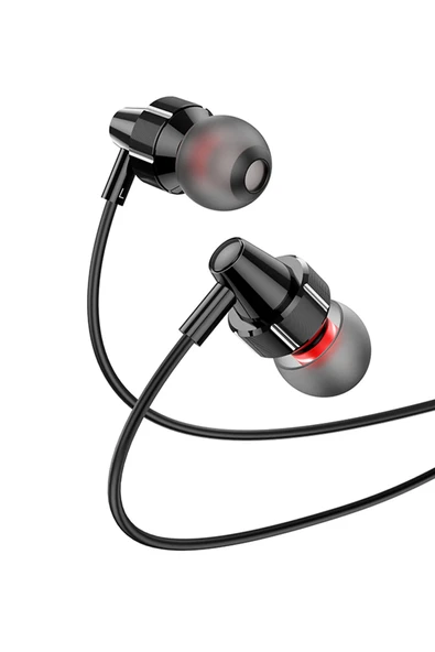 Hoco. M90 Delight 1.2M 3.5mm Dijital Mikrofonlu Kablolu Kulaklık - Siyah - Resim 10