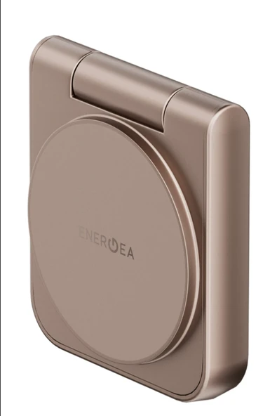 MagDuo 2in1 Katlanabilir 15W Telefon ve 2.5W Saat Masaüstü Hızlı Şarj Standı - Gold - Resim 2