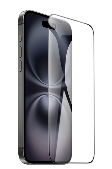 Hoco. Apple iPhone 15 Pro Max Bear Shield HD Cam Ekran Koruyucu - Siyah - Resim 12