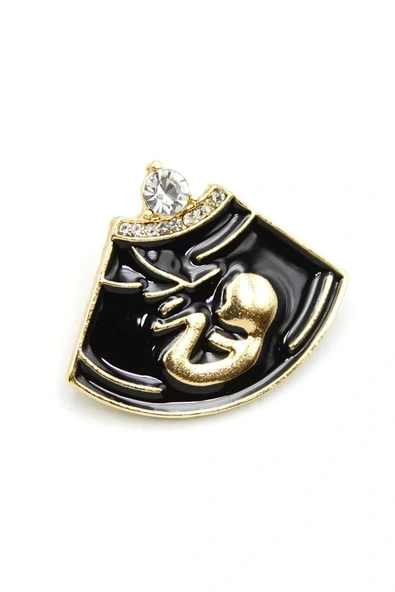 LitaeTrend Ultrason Broş - Altın ürün görseli 1