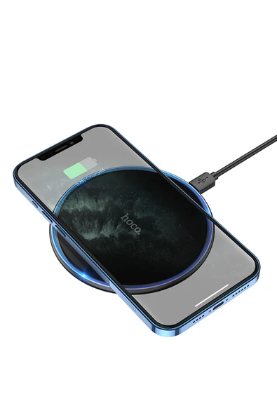 Hoco. CW6 Pro Easy 15W 1M Kablosuz Magsafe Şarj Cihazı - Beyaz - Resim 12