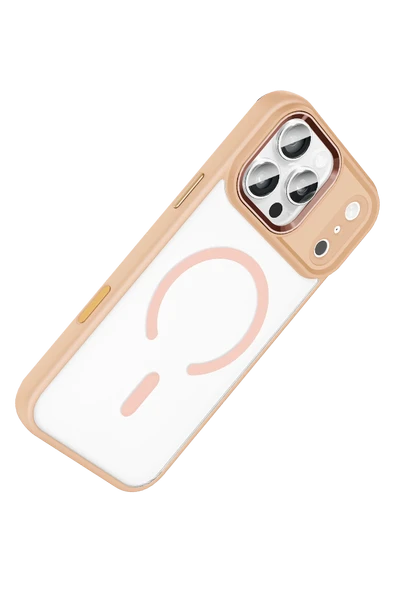 Apple iPhone 17 Pro Max Terea Magsafe Kapak - Pembe - Resim 4