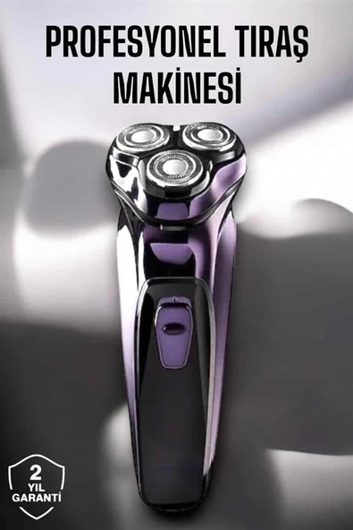 CEYLAN ADAM Profesyonel Şarjlı Saç ve Sakal Tıraş Makinesi Hassas Kesim - Resim 2