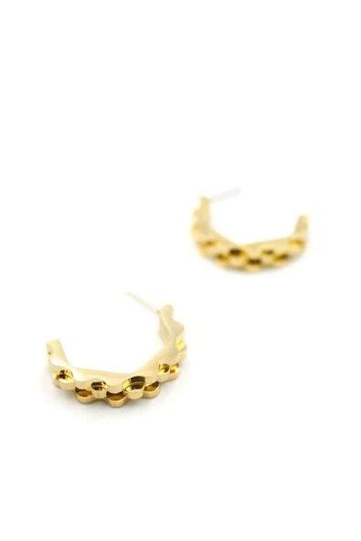 LitaeTrend Halka Küpe - Altın ürün görseli 1