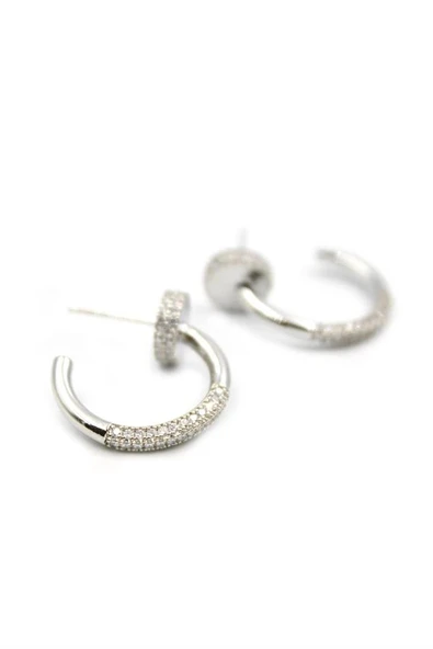 LitaeTrend Çivi Küpe - Gümüş ürün görseli 1