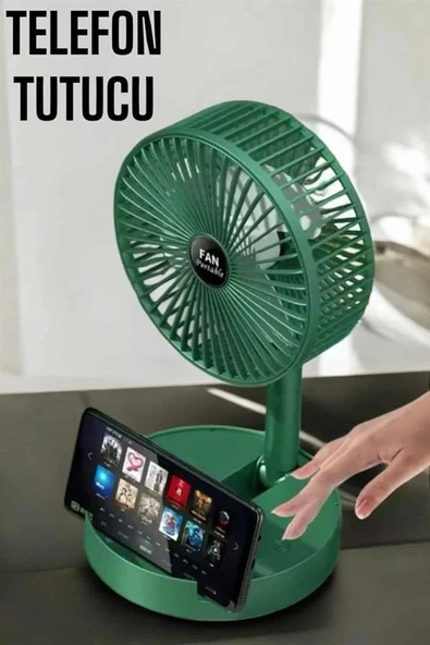 CEYLAN ADAM Soğutucu Vantilatör Telefon Standlı Mini Fan ürün görseli 1