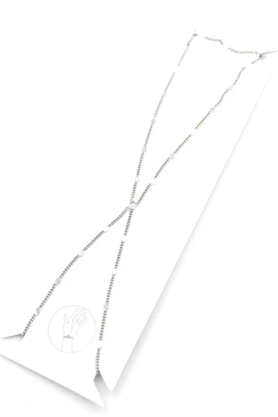 LitaeTrend Zincir Şahmeran - Gümüş - Resim 2