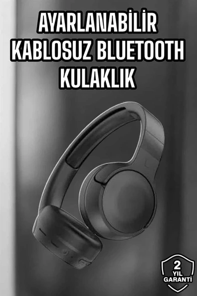 CEYLAN ADAM Kulak Üstü Kablosuz Bluetooth Kulaklık Gürültü Önleyici Uzun Şarj Süreli - Resim 2