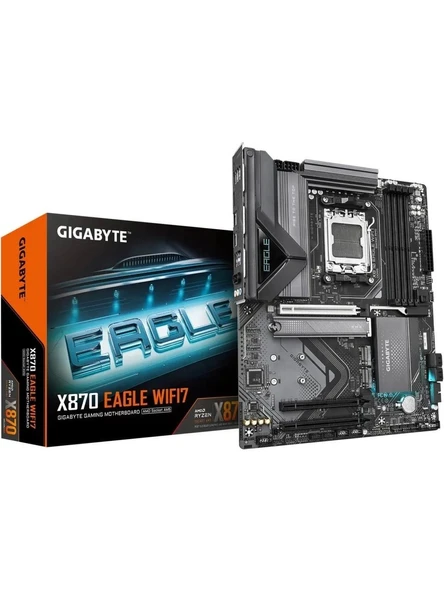 Gigabyte X870 Eagle WIFI7 AMD AM5 DDR5 ATX Anakart ürün görseli 1
