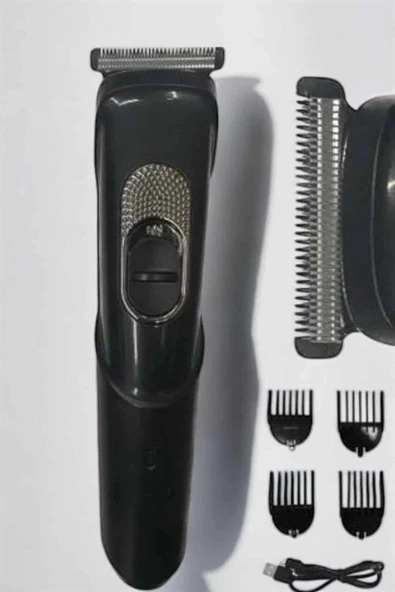 CEYLAN ADAM Saç Sakal Lazer Epilasyon Öncesi Tüy Kısaltma Makinesi Unısex 4 Taraklı - Resim 4