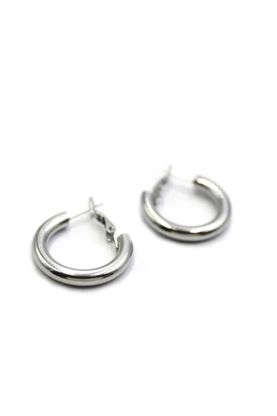 LitaeTrend Halka Küpe - 2 cm - Gümüş ürün görseli 1