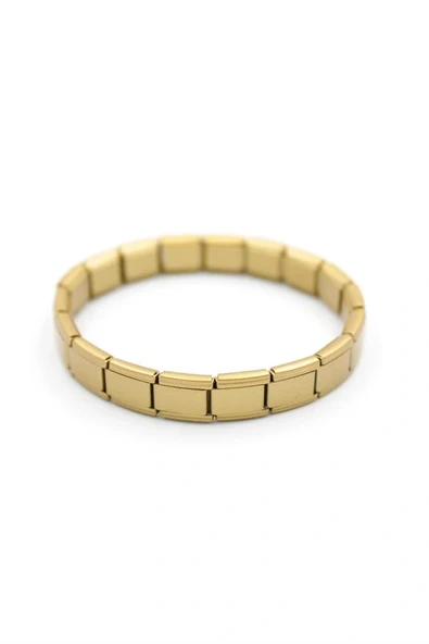 LitaeTrend Mat Nomi Bilezik - Altın ürün görseli 1