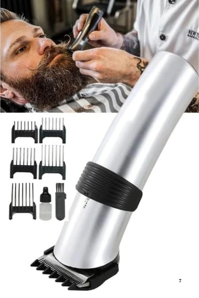 CEYLAN ADAM 2025 Model Çelik Kasa Profesyonel Saç Sakal Tüm Vücut Tüyü Lazer Öncesi Tıraş Makinesi - Resim 2