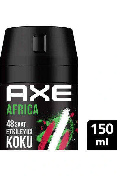 LitaeTrend 2 Adet Axe Africa Erkek Deodorant Sprey 150 ml - Resim 2