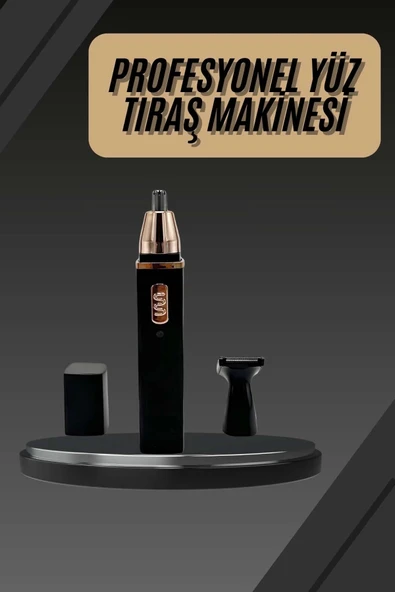 CEYLAN ADAM Burun Kulak Kıl Tüy Temizleme Ve Tıraş Makinesi Mini Paslanmaz Çelik ürün görseli 1