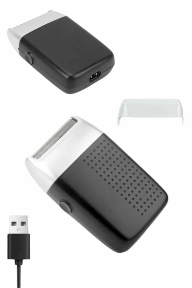 CEYLAN ADAM Taşınabilir Şarjlı Kablosuz Mini Tıraş Makinesi Sinek Kaydı Tıraş - Resim 5