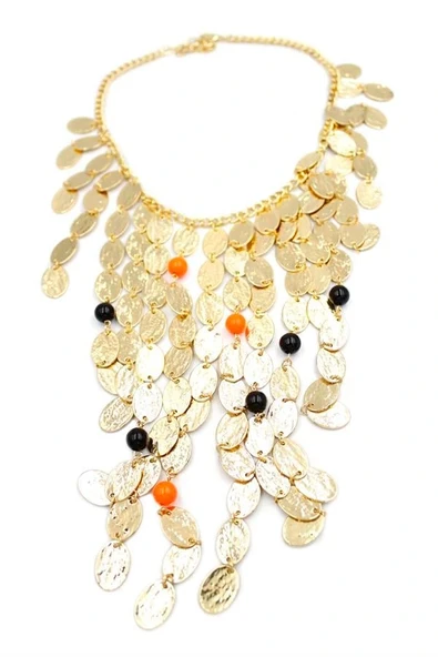 LitaeTrend Pullu Kolye - Altın ürün görseli 1