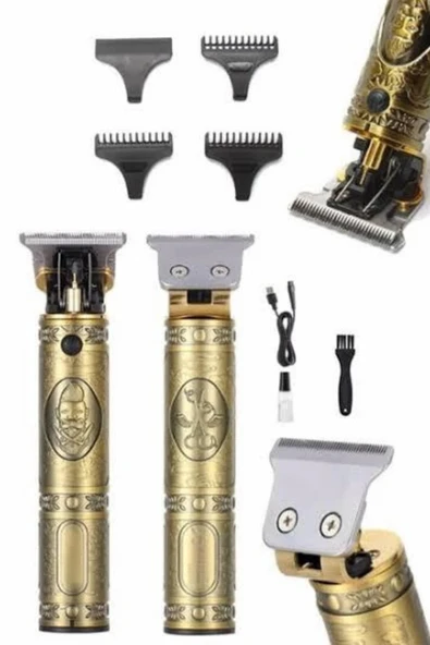 CEYLAN ADAM Tıraş Makinesi Şarjlı Çizik Tıraş Paslanmaz Çelik Bıçaklı 4 Taraklı - Resim 3