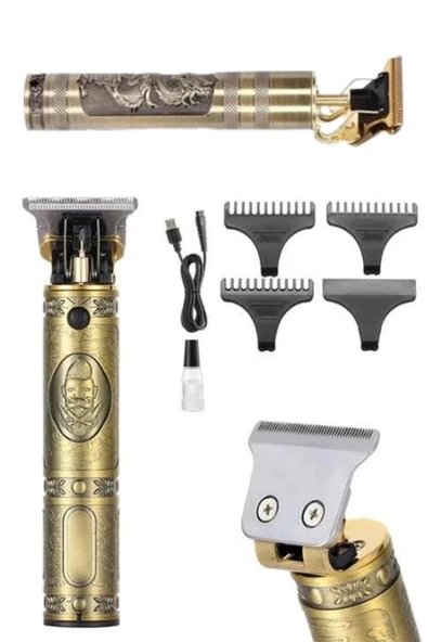 CEYLAN ADAM Saç Sakal Vücut Tıraş Makinesi Çizik Atma Makinesi Paslanmaz Çelik - Resim 2