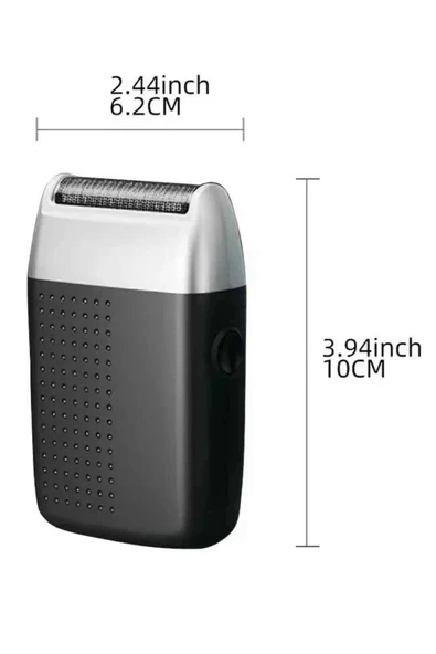 CEYLAN ADAM Günlük Sakal Tıraşına Uygun Tıraş Makinesi Elektrikli Şarj Edilebilir - Resim 4