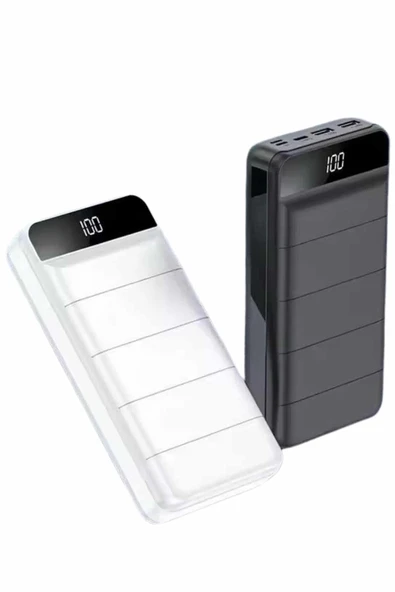 CEYLAN ADAM Powerbank 50.000 Mah Dijital Göstergeli Taşınabilir 4 Portlu Hızlı Powerbank - Resim 2