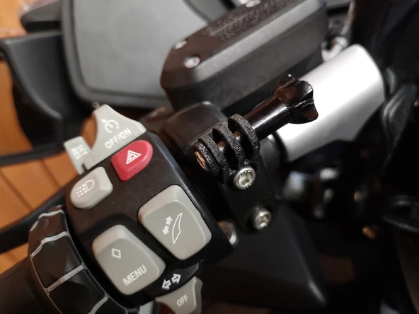 BMW R1200 Debriyaj Kolu için GoPro Montajı - 3562968 - Resim 4