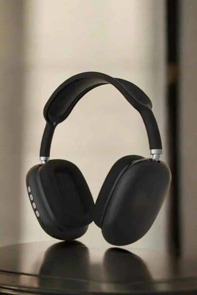 CEYLAN ADAM P9 Plus Kulaklık Siyah Bluetooth Bağlantılı Kulak Üstü Kablosuz - Resim 2