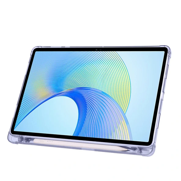 Honor Pad X8A Kılıf Zore Tri Folding Kalem Bölmeli Standlı Kılıf - Resim 5