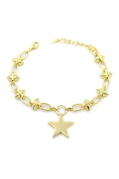 LitaeTrend Yıldız Bileklik - Altın - Resim 2