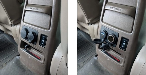 Toyota 4Runner - Orta Konsol Arka Çıkış Kapağı - 3155876 - Resim 2