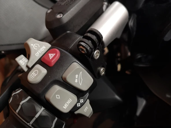 BMW R1200 Debriyaj Kolu için GoPro Montajı - 3562968 - Resim 3